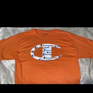 Orange Champion T-shirt